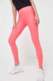 Under Armour leggins de antrenament HG Armour HiRise culoarea roz, neted, 1365336