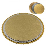 Suport Patiserie, Set 3 Bucăți, Multicolor, Dimensiuni 26cm, 28cm, 30cm, Oem