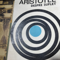 DESPRE SUFLET - ARISTOTEL, ED ȘTIINȚIFICĂ 1969,232P, SUBLINIERI SI ADNOTARI PIX