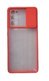 Huse siliconcu protectie camera slide Samsung Galaxy S20 FE , Rosu