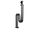 Canal cablu flexibil negru LOGILINK 129x1347mm KAB0092