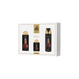 Lattafa Pride Artisan Ethnique Set cadou unisex EDP ​​100 ml + EDP 20 ml + deodorant spray 200 ml + reumplere