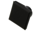 Obturator serie 61, 24x24 mm, corp negru din plastic