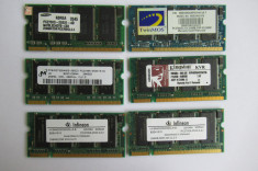 DDR1-256MB PC2700S 333 pentru laptop colectie foto