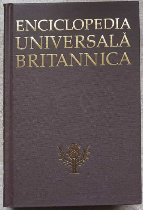 ENCICLOPEDIA UNIVERSALA BRITANICA VOL.4-EDITOR: VIDRASCU SI FIII