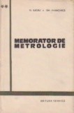 Memorator de metrologie(vol.1+2)