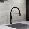 Baterie Bucatarie, Alama Sanitara, Negru, CF2045 ModernLight Concept, Korman Technik