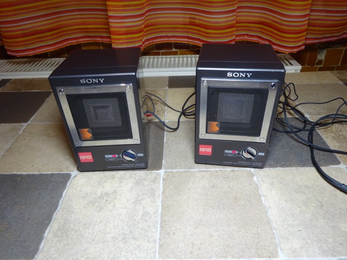Set boxe compacte vintage SONY APM-007AV -defecte