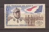 Coasta Franceza Somaleza1960-25 ani de la moartea administratorul Bernard,PA,MNH