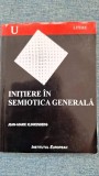 Jean Marie Klinkenberg - Initiere in semiotica generala