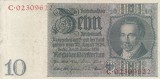GERMANIA 10 reichsmark 1929 - P180b VF+++!!!