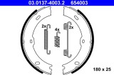 ATE 03.0137-4003.2 Set saboti frana, frana de mana
