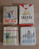 Ocazie : LOT 4 pachete PLINE romanesti ,cele mai cunoscute din comunism