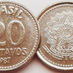 2499 Brazilia 20 centavos 1987 km 603 aunc-UNC