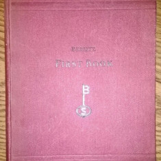 Berlitz - Method for teaching modern languages-English part - First book [1937]