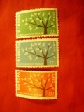 Serie Turcia 1962 Europa CEPT - , 3 valori