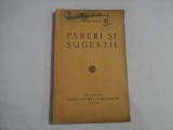 PARERI SI SUGESTII - GEORGE MURNU - Bucuresti, 1928