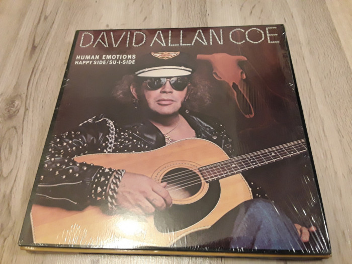 [Vinil] David Allan Coe - Human Emotions / Happy Side SU-I-SIDE album pe vinil