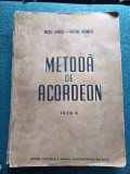 METODA DE ACORDEON - Misu Iancu si Petre Romea, editia a VI-a, 1965
