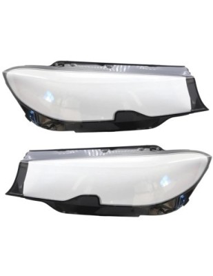 Set 2 sticle faruri pentru BMW Seria 3 G20/G21/G28 (2018 - 2022) foto