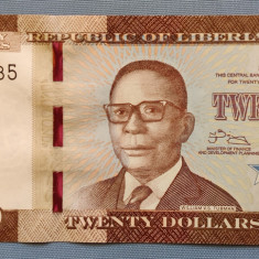 Liberia - 20 Dollars / dolari (2016)