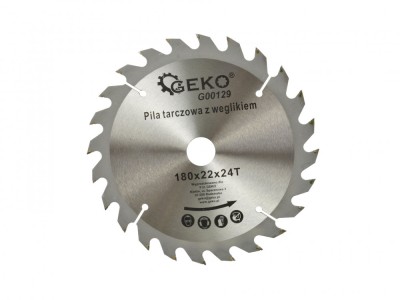 Disc pentru lemn 180x22x24T, Geko G00129 foto