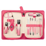 Cumpara ieftin Trusa Manichiura Pink SensoPRO Milano, 12 piese