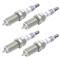 Set 4 bujii scanteie Bosch pentru Citroen Berlingo, C1, C2, C3, C4, C5, Jumpy, Xsara, Hyundai ix35, Santa Fe,