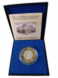 Moneda din argint 100 lei 1998 dedicata Campionatului Mondial de Fotbal
