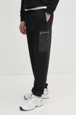 Armani Exchange pantaloni de trening barbati, culoarea negru, neted, XM000084 AF10818