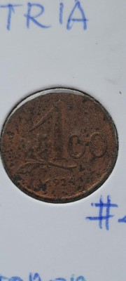 AUSTRIA 100 KRONEN 1924 foto