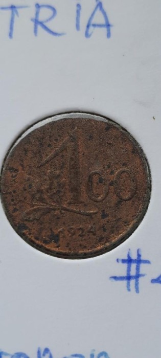 AUSTRIA 100 KRONEN 1924