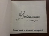 broderii artistice de mana tip goblen anii &#039;70 RSR catalog UNIUNEA CENTRALA A COOPERATIVELOR MESTESUGARESTI 28 MODELE