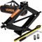 Set cric trapezoidal 2 tone un clichet o husa si o cheie telescopica pentru roti SN4550