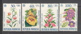 Indonezia.1965 Ziua bunastarii sociale-Flori LD.17, Nestampilat