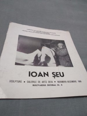 PLIANT IOAN SEU SCULPTURA DEVA 1986 foto