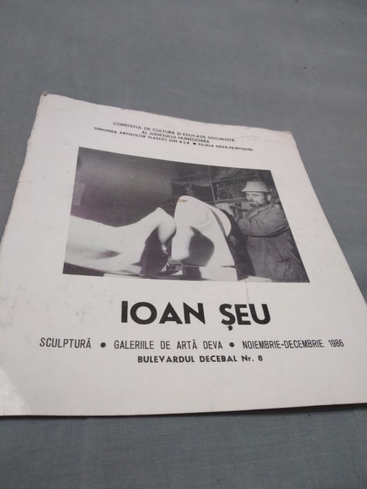 PLIANT IOAN SEU SCULPTURA DEVA 1986