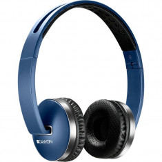 Casti Bluetooth Canyon CNS-CBTHS2BL Albastru foto