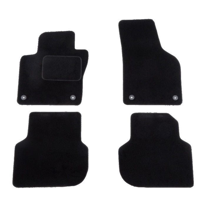 Set covorase auto mocheta Velor VW JETTA (1B), 07.2010-, negru,