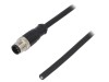 Degson Conector M12 5 Pini Tata Cod B IP67 Cablu 1m Aurit Cupru 60V 4A