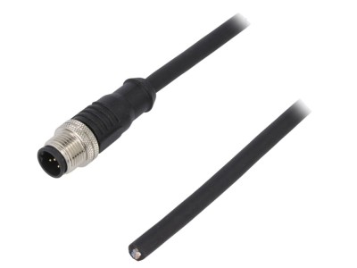 Conector M12 5 pini tată cod B, IP67 foto
