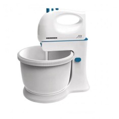 Mixer cu bol HMB-350BL, putere: 300W, 5 viteze+turbo, bol rotativ: 2.5 l