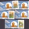 Coreea 1994 fauna caini MI 3507-3511 carnete a 5 serii MNH w55