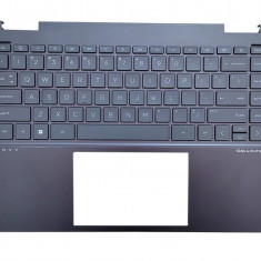 Carcasa cu tastatura palmrest Laptop, HP, Envy 15-EY, 15-EW, TPN-C157, TPN-C158, N12507-B31, N15946-B31, N15946-001, N12507-001, AM3RS000450, iluminat