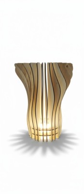 Lampa lemn &amp;quot; Wave Light&amp;quot; foto