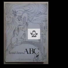 Leonid Dimov ABC - coperta de Florin Puca