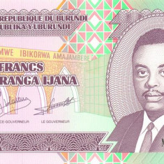 BURUNDI █ bancnota █ 100 Francs █ 2011 █ P-44b █ UNC █ necirculata