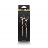 Bound - Nipple Clamps - D3 - Rose Gold, Orion