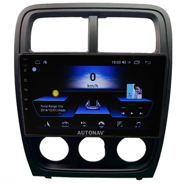 Navigatie Dodge Caliber 2009-2013 AUTONAV Android GPS Dedicata, Model Classic, Memorie 128GB Stocare, 6GB DDR3 RAM, Display 9&quot; Full-Touch, WiFi, 2 x U