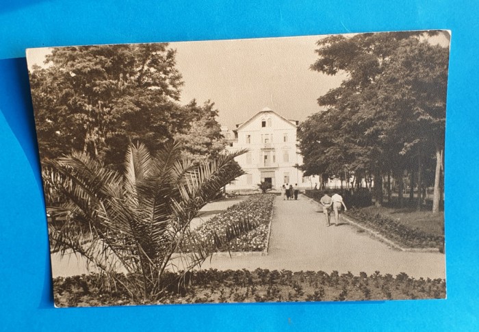 Carte Postala circulata veche RPR - Vasile Roaita - vedere din parc